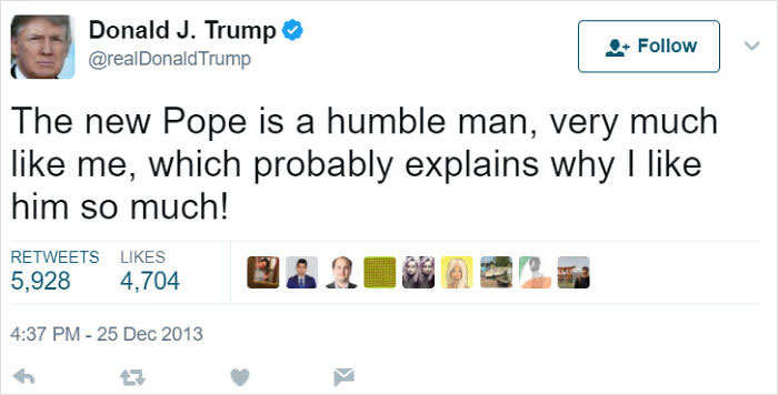Yup, He's Really Humble This One