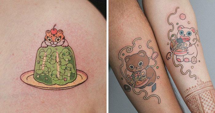 This Tattoo Artist Makes Adorable Animal-Themed Designs