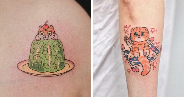 This Tattoo Artist Makes Adorable Animal-Themed Designs