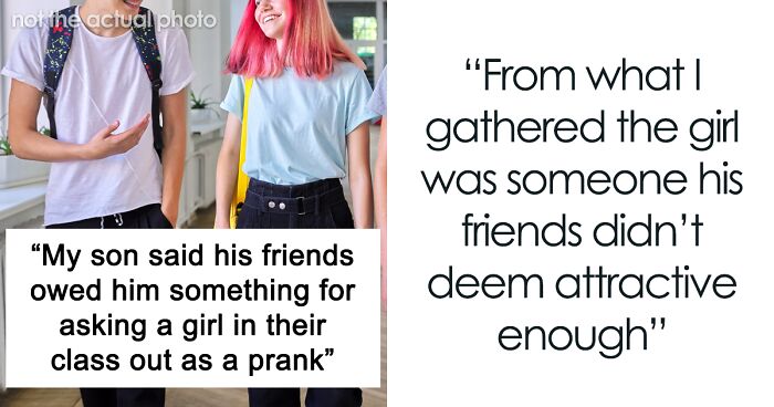 Dad Overhears Son Bragging About Asking A Girl On A Date As A Prank, Teaches Him A Lesson