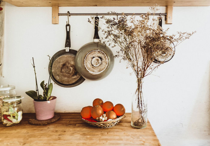 Photo of rustic style kitchen decorations