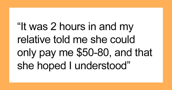 21 Y.O. Professional Babysitter Gets Manipulated Into Changing The Price ‘For Family’, Drops The Child At Another Relative’s
