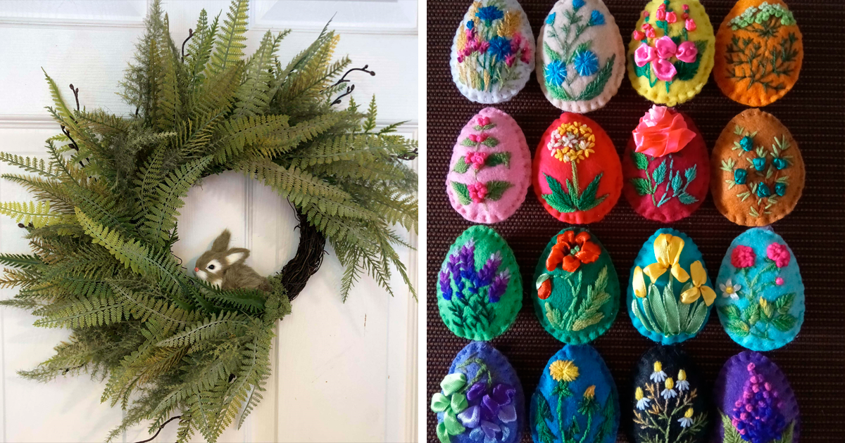 30 Times People Came Up With The Most Creative Easter Decoration Ideas