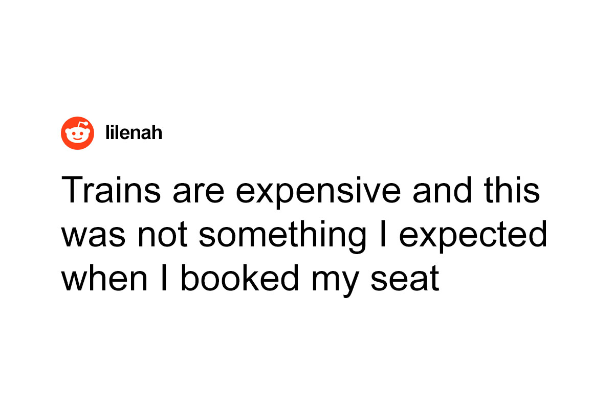 Mom Books Just 2 Train Seats For Herself And Her 3 Kids Expecting Others To Give Up Theirs 