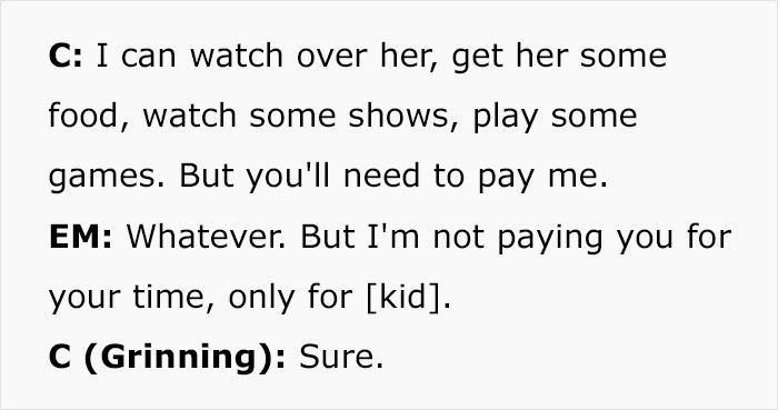 Entitled Mom Brings Her Kid To Work And Expects Coworkers To Take Care Of Her, Causes A Scene When One Of Them Maliciously Complies Entitled Mom Brings Her Kid To Work And Expects Coworkers To Take Care Of Her, Causes A Scene When One Of Them Maliciously Complies