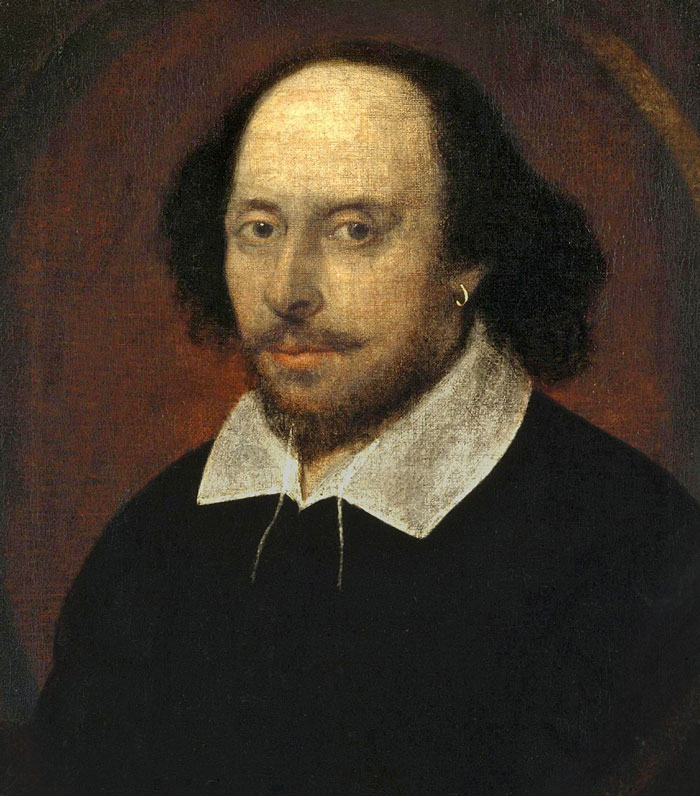 William Shakespeare painted portrait 