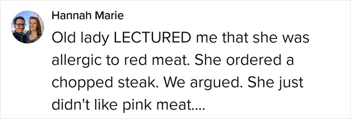 "Go Ahead And Call 911 Just In Case": Server Confused As A Woman Claiming She's 'Allergic' To Seafood Decides To Order Seafood Pasta "Go Ahead And Call 911 Just In Case": Server Confused As A Woman Claiming She's 'Allergic' To Seafood Decides To Order Seafood Pasta