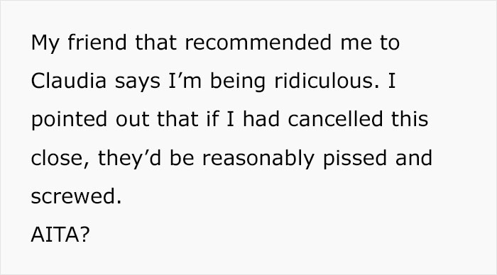 "The Price For Those 3 Days Was Going To Be $840": Babysitter Asks Parents To Still Pay Her For Her Service When They Cancel Last Minute "The Price For Those 3 Days Was Going To Be $840": Babysitter Asks Parents To Still Pay Her For Her Service When They Cancel Last Minute