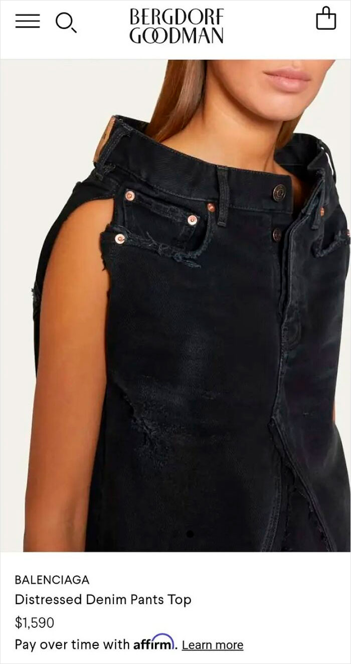 Need A Shirt? Use Ur Pants