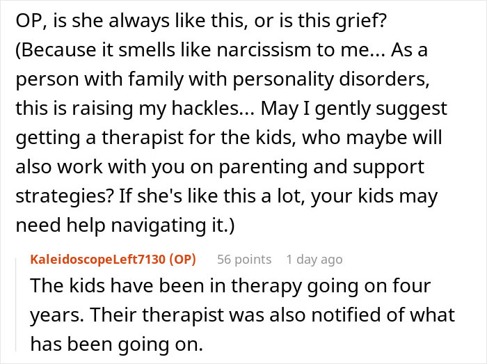 Mom Is Disgusted With Kids’ Lack Of Grief Over Their Late Stepfather, Their Real Dad Steps In To Bring Her Back To Earth