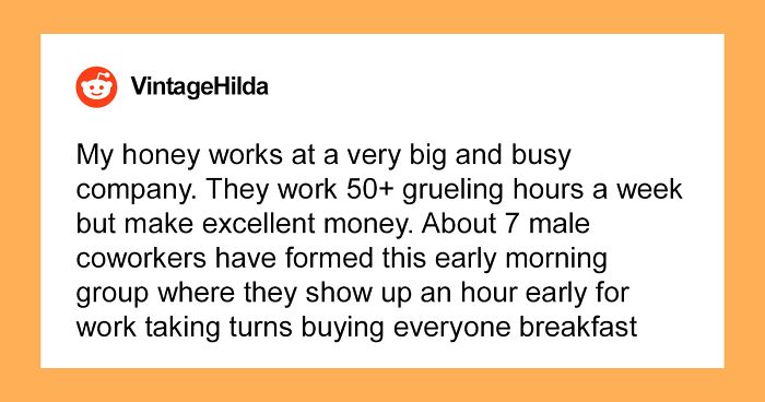 Man Is Surprised That His Co-Workers Constantly Come To Work Early, Shames Them About It After Realizing Why