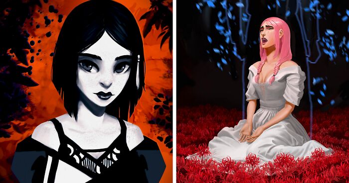 I Have Been Drawing For More Than 10 Years (4 Pics)