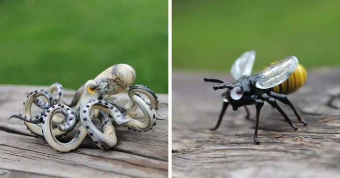 I Create Glass Figurines For Art Lovers And Nature Enthusiasts (10 Pics)