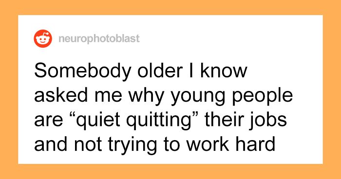 Hustle Culture Is Becoming A Thing Of The Past, Making Older Generations Confused, But This Person Gives A Very Simple Explanation