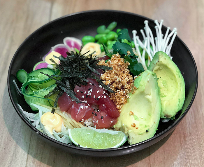 The Lime Instead Of Lemon In This Poke Bowl Makes Such A Wonderful Change To The Usual Garnish. Simply The Best