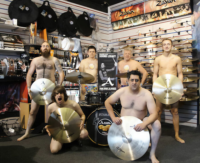 I Really Hope Those Cymbals Were Cleansed By Fire Before They Put Them Back On Sale