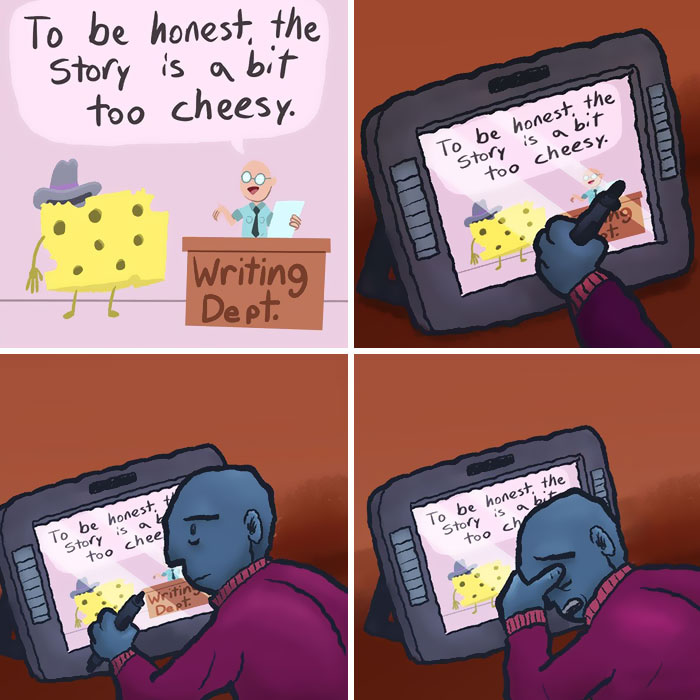 Here Are 40 Hilariously Twisted Comics With Unexpected Endings By “Cat Trigger” (New Pics)