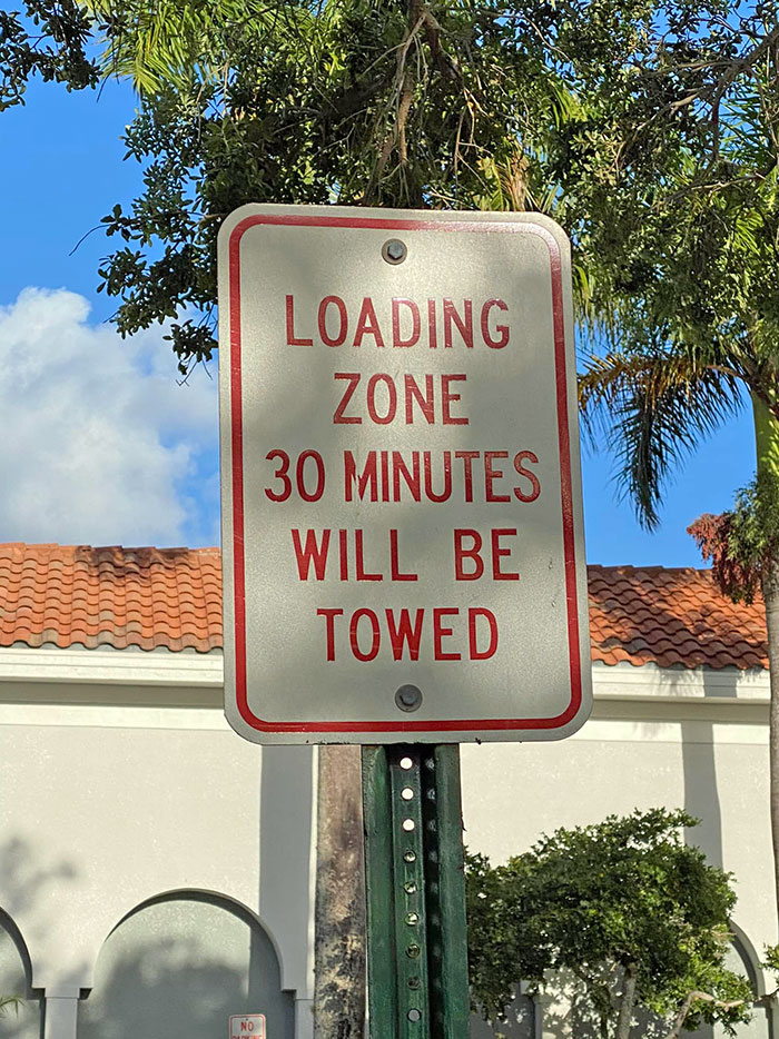 Sign Spotted At A TJ Maxx In Florida Today. How Does One Tow A Span Of Time?
