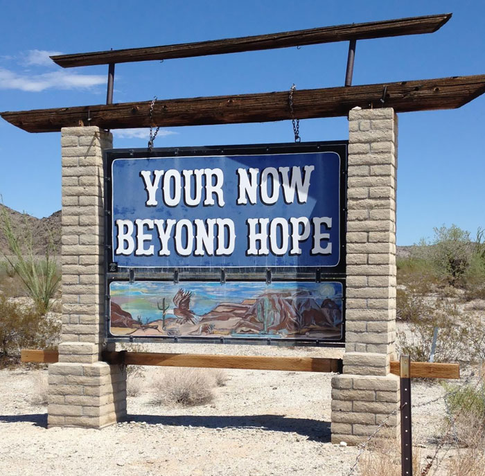 Driving Through Hope, AZ