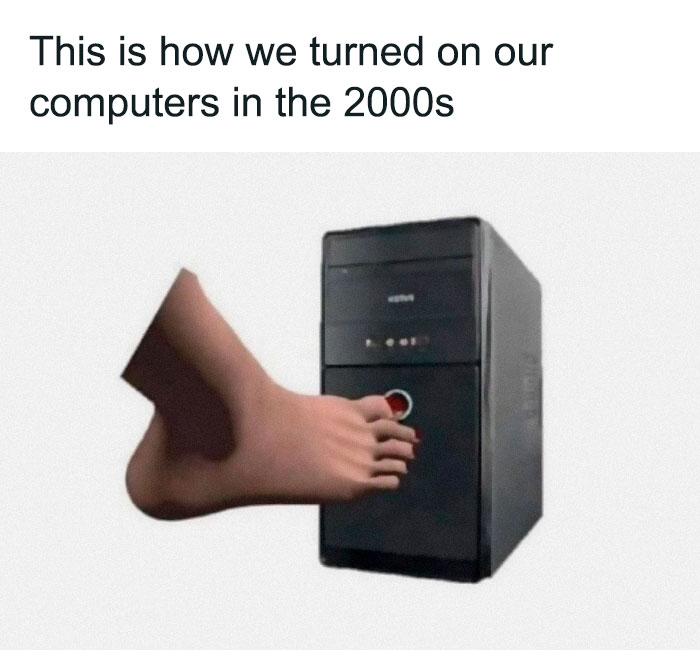 The Toe Strength Of 2000s Kids/Teens Is Unmatched