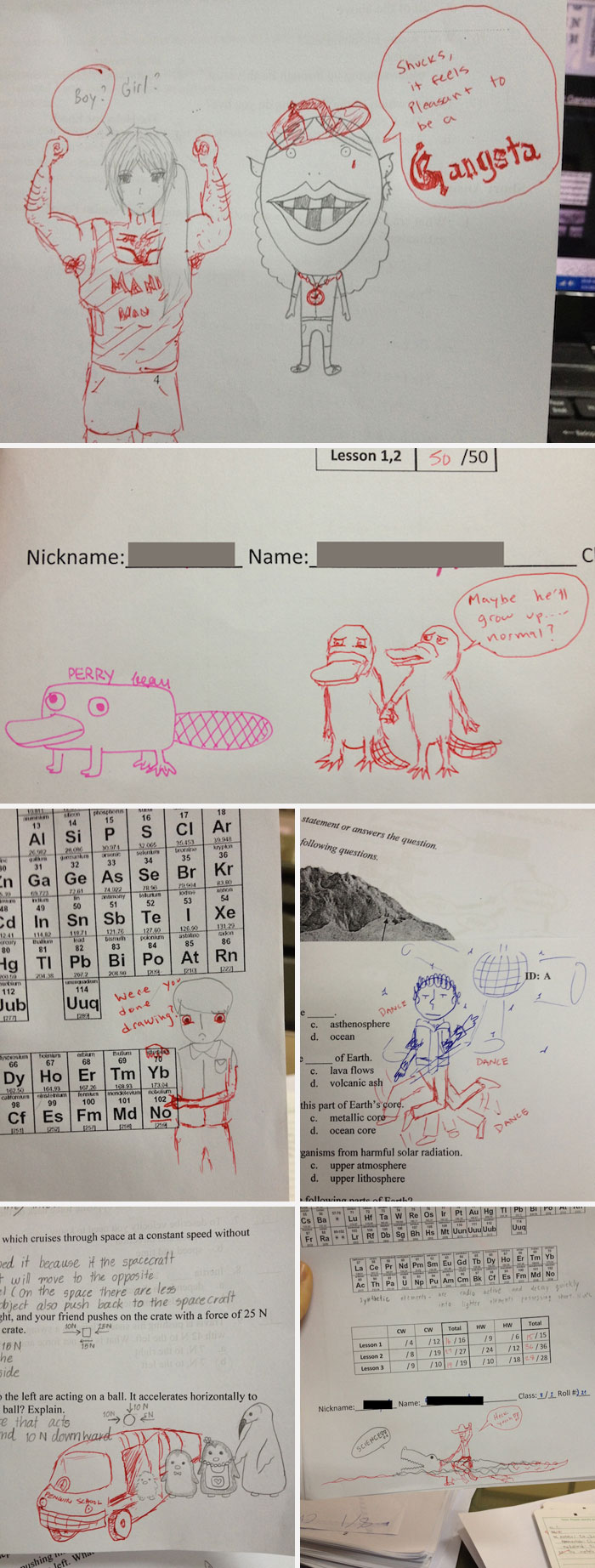 As An 8th To 9th-Grade Science Teacher, I Noticed My Students Would Draw A Lot On Their Papers. Anytime I Came Across A Drawing, I Added Something To It
