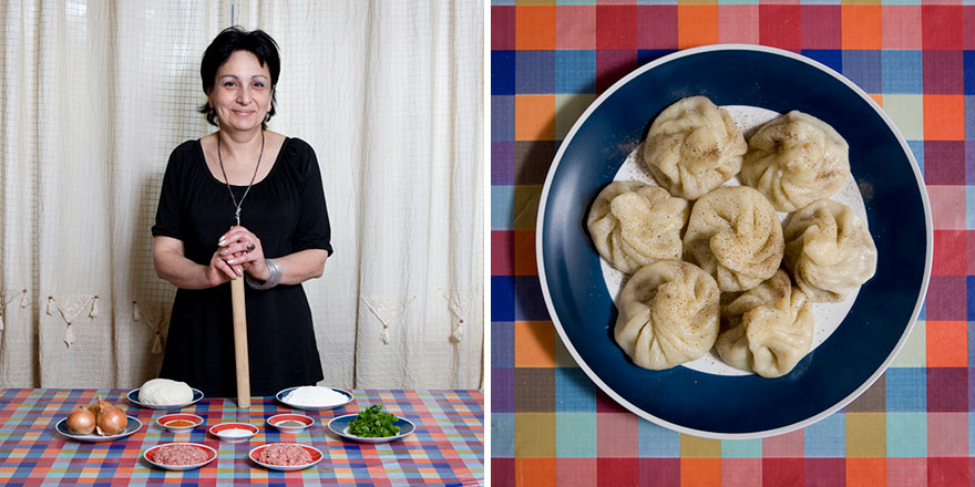 Natalie, 60, Georgia: Khinkali (Pork And Beef Dumplings)