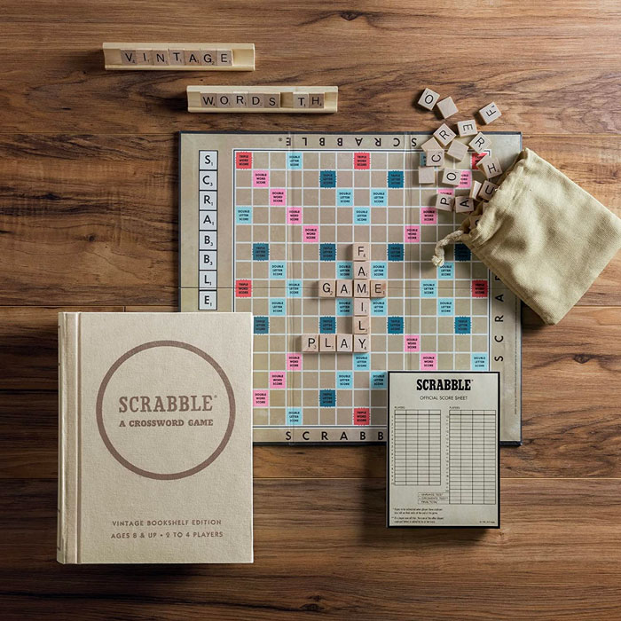 Scrabble: Vintage Edition Board Game