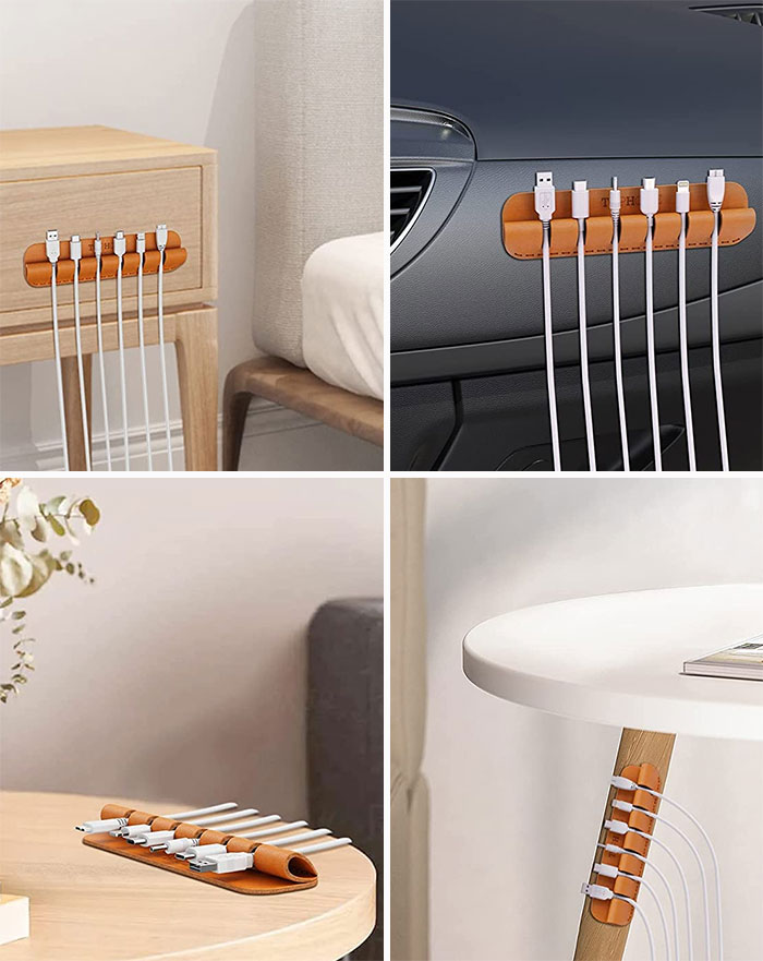 Tophome Cable Clips Cord Organizer