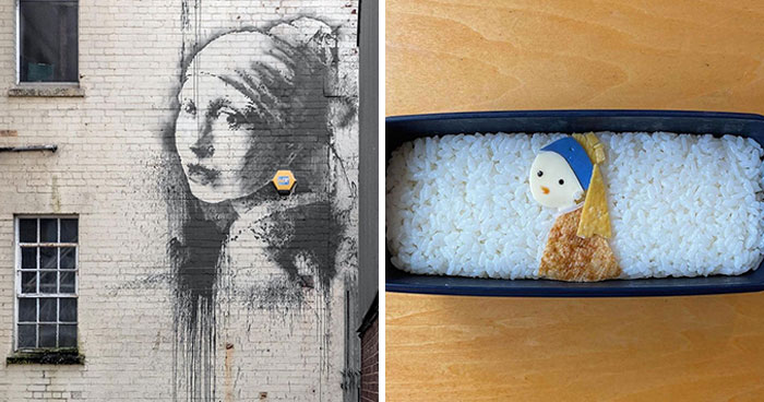 30 ‘Recreations’ Of The Painting ‘Girl With A Pearl Earring’ By Johannes Vermeer, Shared On Social Media