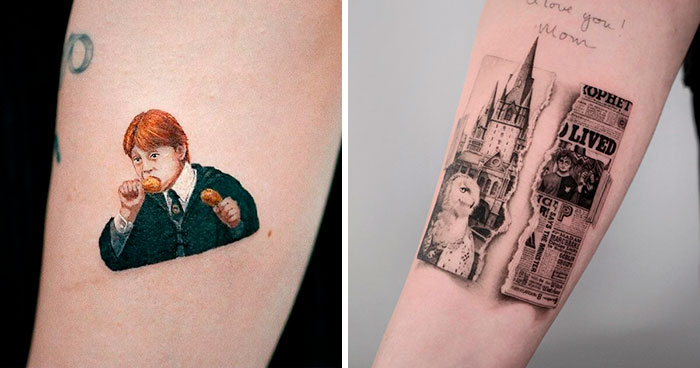 118 Harry Potter Tattoos For Ultimate Fans Of The Wizarding World