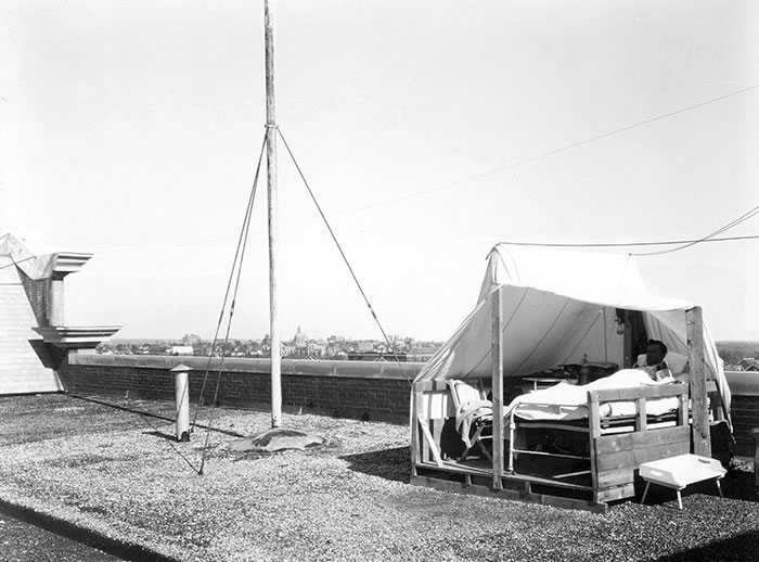 Hospital Roof Tent, 1923