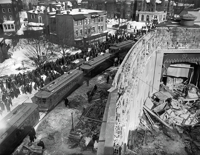 Knickerbocker Theater Disaster. 1922 January 30