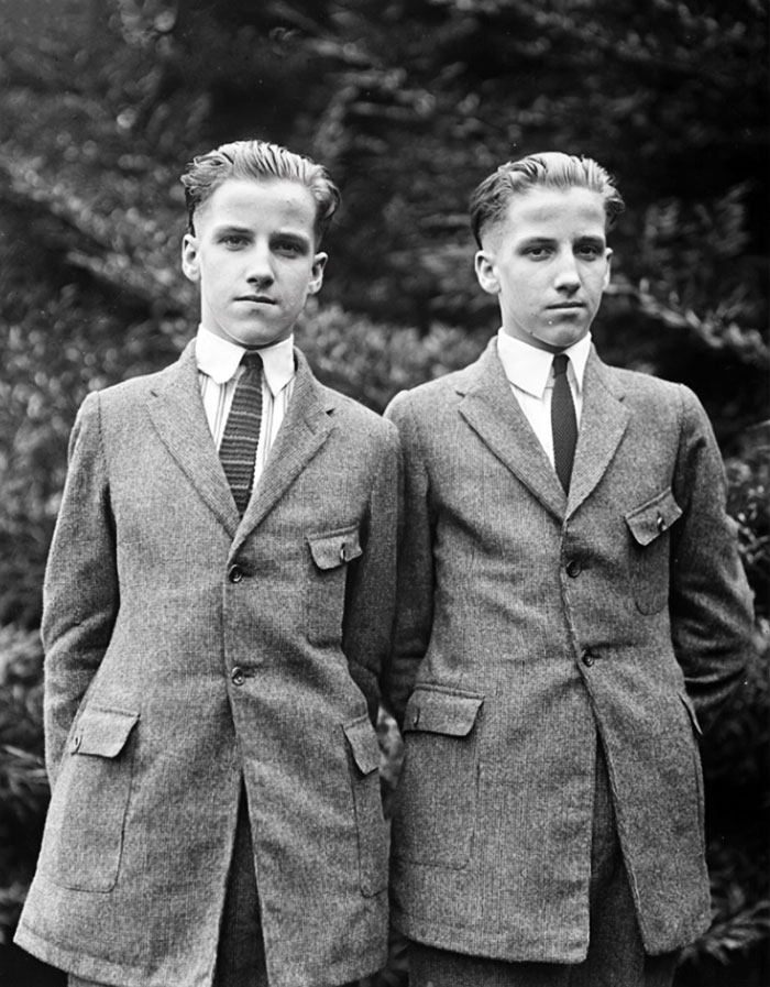 J. Walter Lang And Francis Lang, Twins Who Narrowly Escaped Death On The Steamboats Island Queen