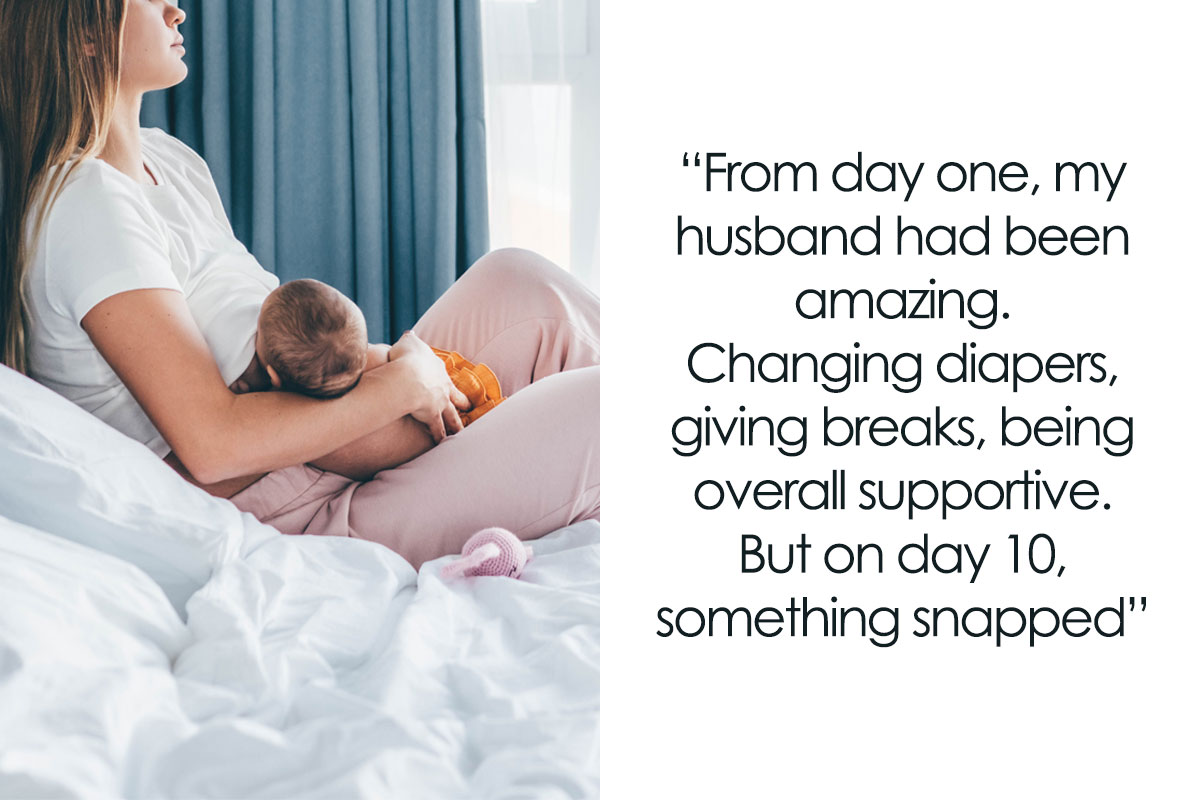 Wife Is Lost And Confused After Her Husband Leaves Her And Their Baby