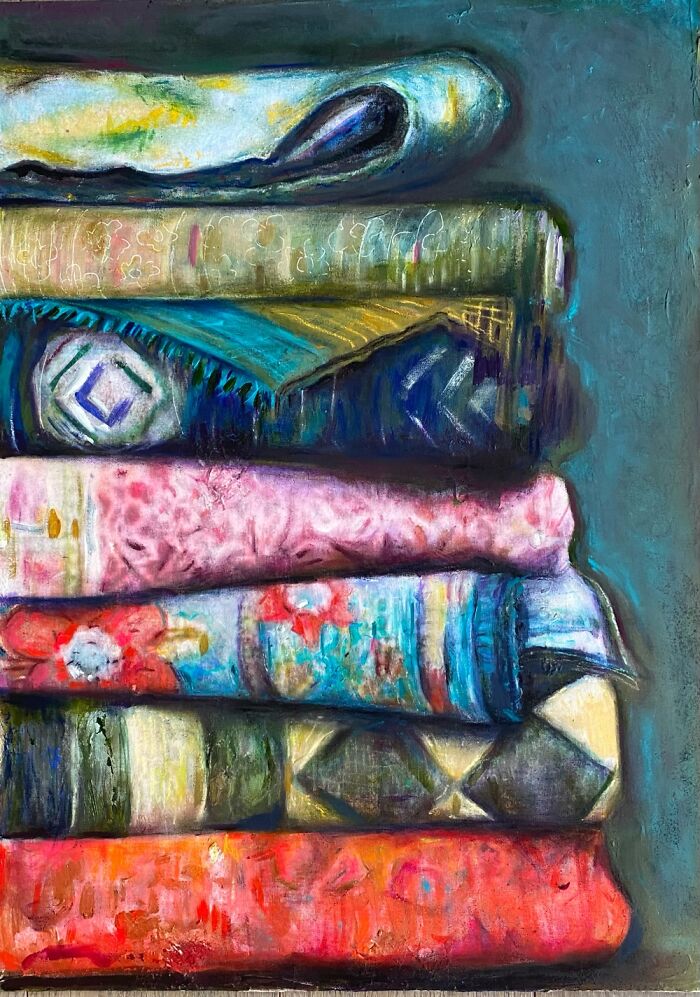 Realistic Fabric Paintings (5 Pics)