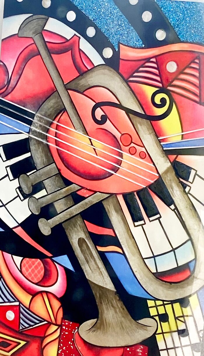 Poster In Shop Window On My Daily Walk. Cheerful