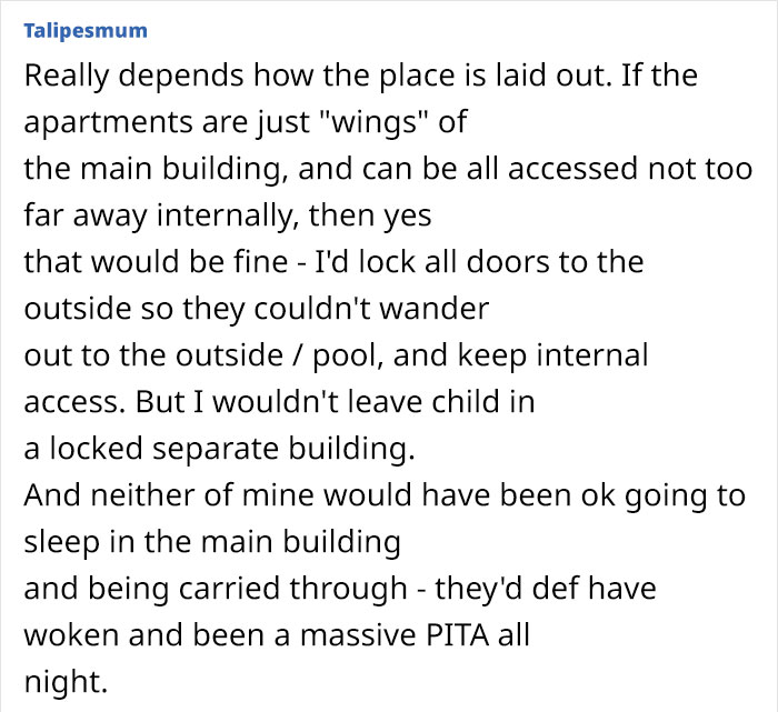 Mom Of A Toddler Gets Branded ‘Totally Unreasonable’ For Refusing To Leave Her To Sleep In A Room With A Separate Entrance
