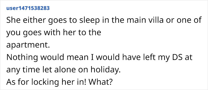 Mom Of A Toddler Gets Branded ‘Totally Unreasonable’ For Refusing To Leave Her To Sleep In A Room With A Separate Entrance