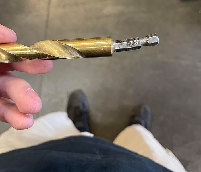 I Let My Coworker Borrow A Drill Bit And This Is How He Returned It