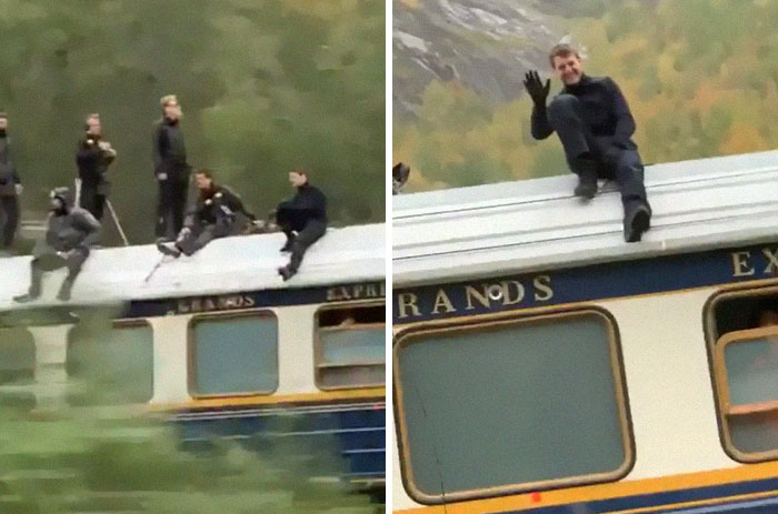 Tom Cruise Enjoying Norwegian Nature