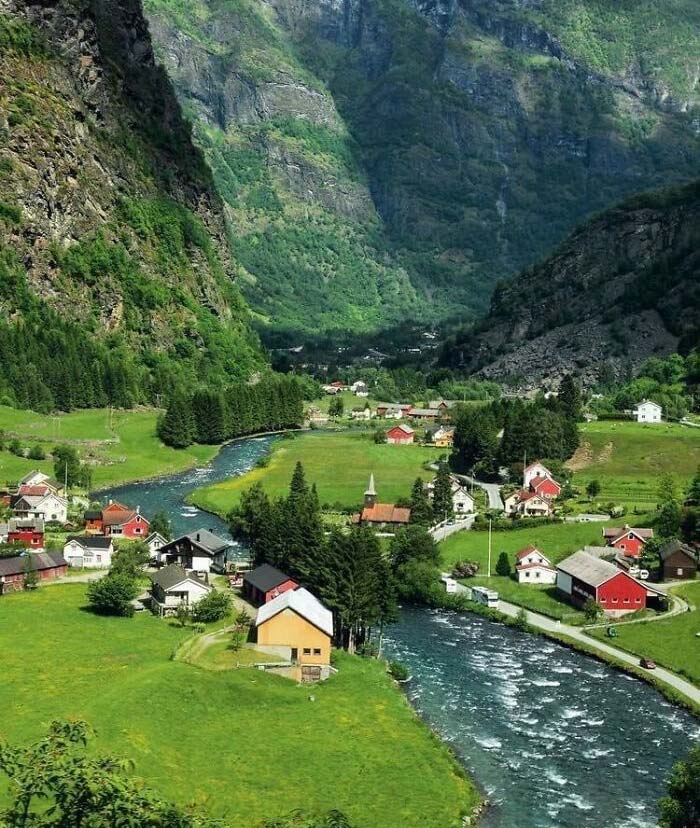 Un pueblo de Noruega 