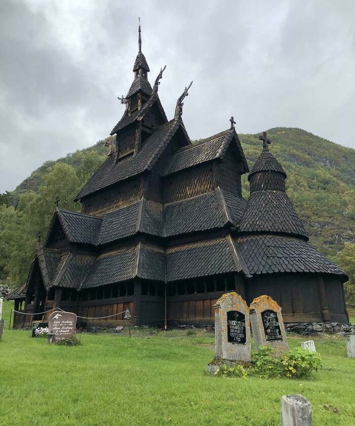 Iglesia de Borgund Stav, Noruega 