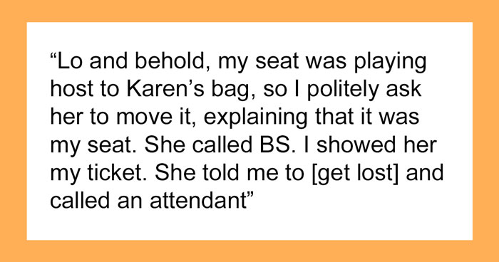 Woman Plots The Pettiest Revenge Against ‘Karen’ Who Refused To Move Her Bag From Her Prepaid Train Seat