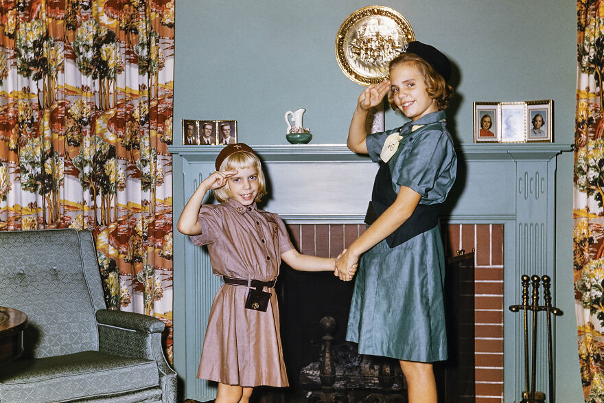 Brownie And Girl Scout, 1961
