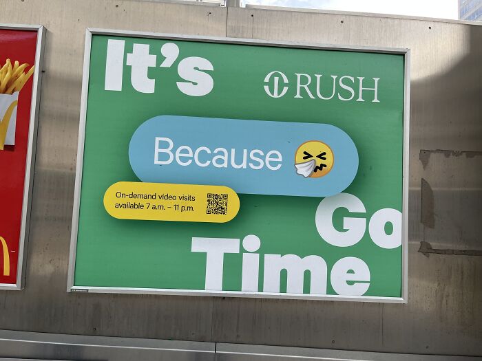 It's Rush Because Go Time!
