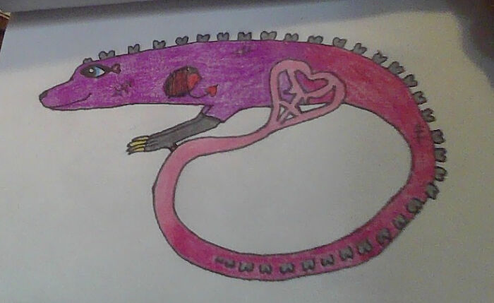 This Creature I Made. No Clue What It Is. Based On Love And Heartbreak