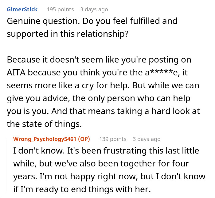 "She'll Leave Me With Plain Crackers": Guy Has To Go Hungry Because His Unemployed GF Eats Everything, He Finally Snaps "She'll Leave Me With Plain Crackers": Guy Has To Go Hungry Because His Unemployed GF Eats Everything, He Finally Snaps