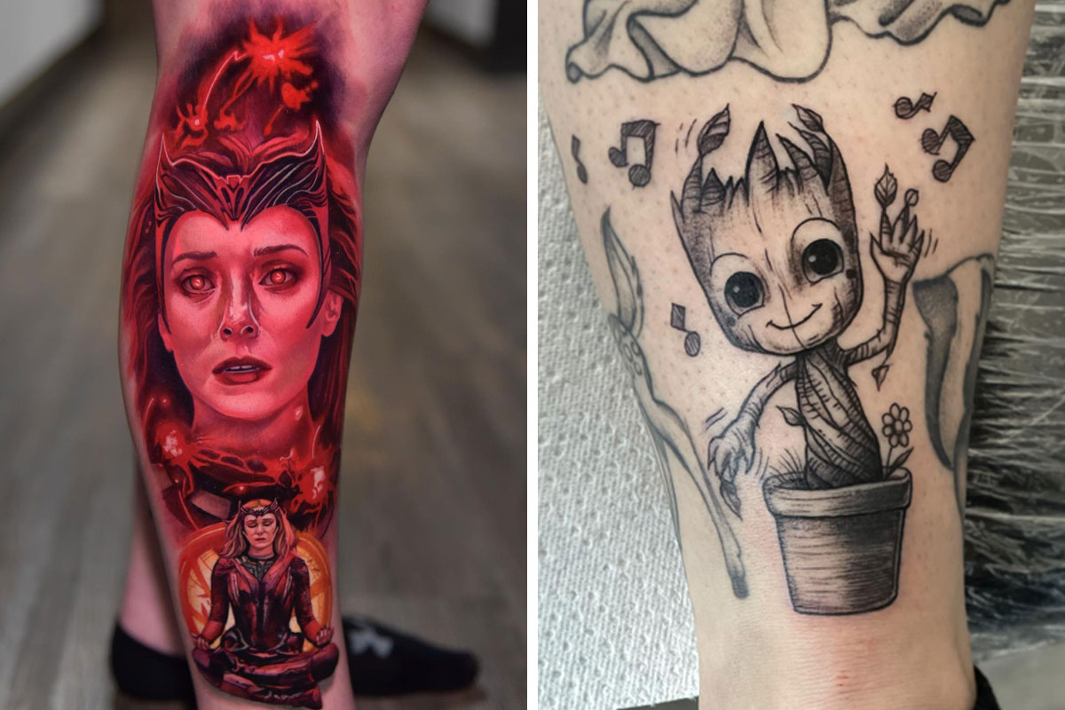 93 Marvel Tattoos To Bring Out Your Inner Superhero