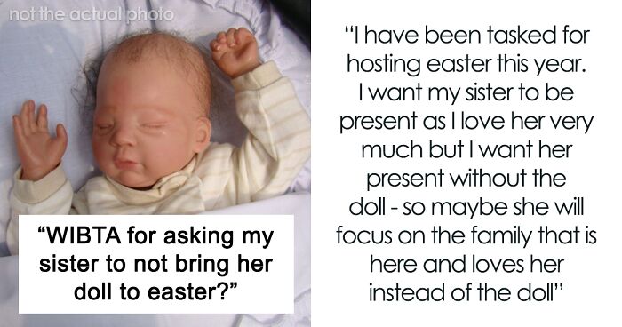 Woman Thinks Her Sister Is Coping With The Loss Of Her Baby In A Creepy And Unhealthy Way, Asks If She Would Be A Jerk To Break It To Her
