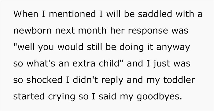 Neighbor Expects This Pregnant Mom To Be A Personal Driver For Their Anxious Son Neighbor Expects This Pregnant Mom To Be A Personal Driver For Their Anxious Son